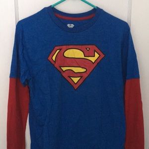 Men’s Superman Long Sleeve T